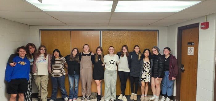 2025 Forensics team at Deerfield